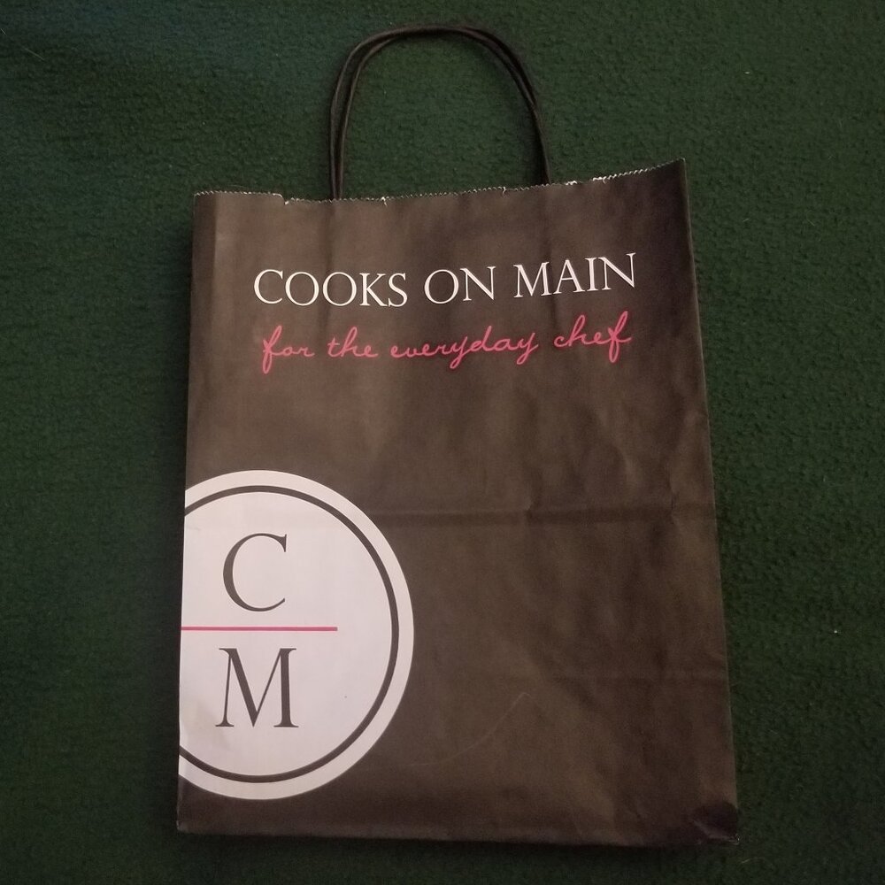 black gift bag